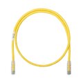 Panduit Cat6A Patch Cord, Cm/Lszh, Yellow (10 Pack), 10PK NK6APC12MYL